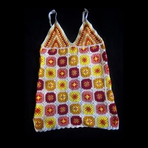 Forever 21 Boho Crochet Tank Top